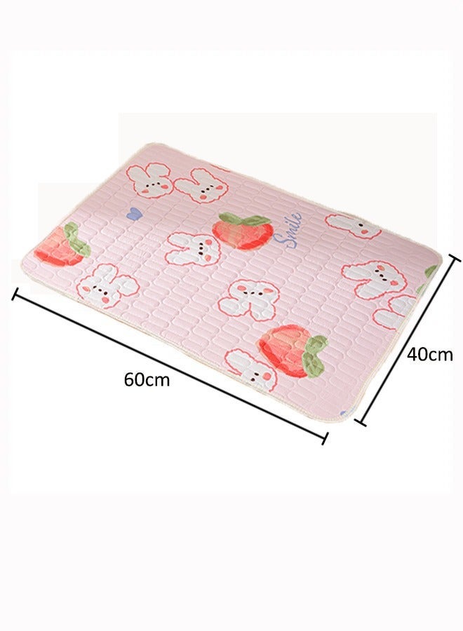 Aissiora 40x60cm Baby Waterproof Bed Pad Baby urine-proof mattress Baby washable urine pad Female menstrual mattress Anti-side leakage menstrual mattress Reusable incontinence pad For babies/adults/pets - Image 2